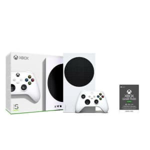 Microsoft Xbox Series S 512GB SSD All-Digital Console w/ Xbox Game Pass Ultimate 3-Month Sub for $300