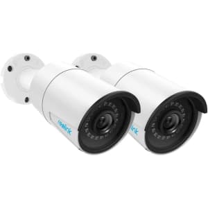 Reolink 5MP Indoor/Outdoor IP Security Camera 2-Pack for $200