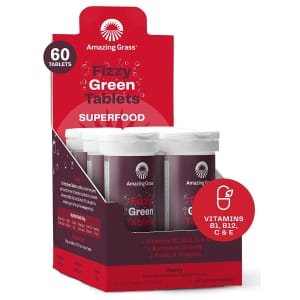 Amazing Grass 60-Ct. Fizzy Green Water Flavoring Tablets for $7.59 via Sub & Save Amazing Grass 60-Ct. Fizzy Green Water Flavoring Tablets for $7.59 via Sub & Save