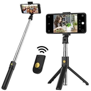 Bytwj Bluetooth Selfie Stick Tripod for $11 Bytwj Bluetooth Selfie Stick Tripod for $11