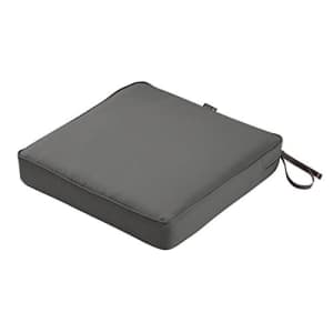 Classic Accessories Montlake Water-Resistant 17 x 17 x 3 Inch Square Outdoor Seat Cushion, Patio for $49 Classic Accessories Montlake Water-Resistant 17 x 17 x 3 Inch Square Outdoor Seat Cushion, Patio for $49