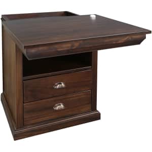 Casual Home Lincoln Solid Wood Nightstand w/ Concealed Compartment for $221