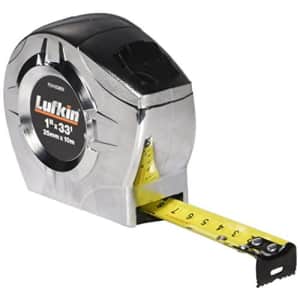 Crescent Lufkin 1" x 10m/33' P2000 Series Chrome Case SAE/Metric Yellow Clad A30 Blade Power Return for $37 Crescent Lufkin 1" x 10m/33' P2000 Series Chrome Case SAE/Metric Yellow Clad A30 Blade Power Return for $37
