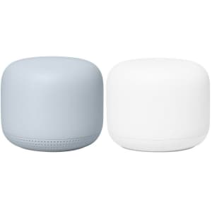 Google Nest AC2200 Mesh WiFi Router & Access Point 2-Pack for $179