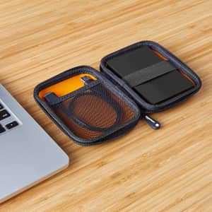 Amazon Basics Small Portable Hard Drive Carrying Case for $8 Amazon Basics Small Portable Hard Drive Carrying Case for $8