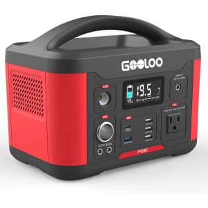 Gooloo 600-Watt Portable Power Station for $300 Gooloo 600-Watt Portable Power Station for $300