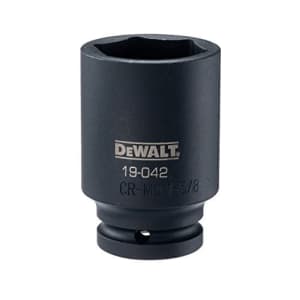 DEWALT Deep Impact Socket, SAE, 3/4-Inch Drive, 1-5/8-Inch, 6-Point (DWMT19042B) for $24 DEWALT Deep Impact Socket, SAE, 3/4-Inch Drive, 1-5/8-Inch, 6-Point (DWMT19042B) for $24