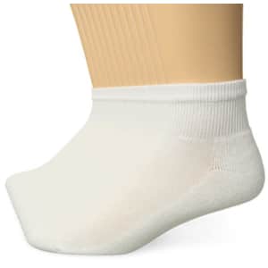 Hanes Men's No-Show Socks 12-Pack for $15