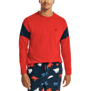 Nautica Men's Colorblocked Pajama Top for $12 Nautica Men's Colorblocked Pajama Top for $12