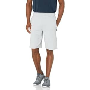 Jockey Men's Active Quick Dry Short Shorts, Marled White - 10155, Small for $9