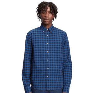 Gap Factory Men's Oxford Shirt in Untucked Fit for $13 Gap Factory Men's Oxford Shirt in Untucked Fit for $13