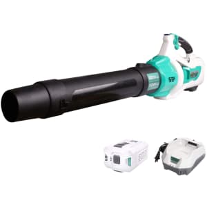 Enegitech 58V Cordless Leaf Blower for $100 Enegitech 58V Cordless Leaf Blower for $100