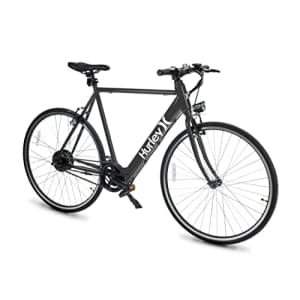 Hurley Carve Electric Urban Single Speed E-Bike 700C Bicycle (Charcoal, Large / 21 Fits 5'10"-6'4") for $560