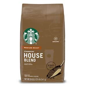 Starbucks Medium Roast Ground Coffee House Blend 100% Arabica 1 bag (20 oz.) for $15