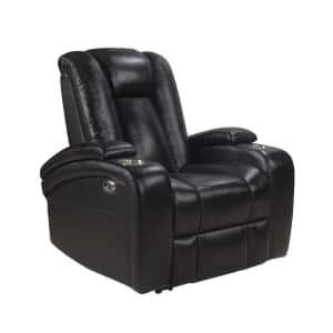 Abbyson Living Davis Top-Grain Leather Power Theater Recliner for $699 for members