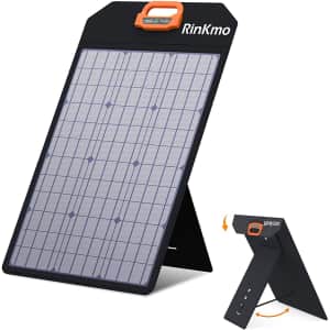 Rinkmo 50W Portable Solar Panel for $76 Rinkmo 50W Portable Solar Panel for $76