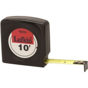 Lufkin Y8210 10' Economy Tape Measure for $14 Lufkin Y8210 10' Economy Tape Measure for $14