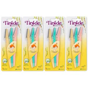 Dorco Tinkle 3-Piece Eyebrow Razor 4-Pack for $7 Dorco Tinkle 3-Piece Eyebrow Razor 4-Pack for $7