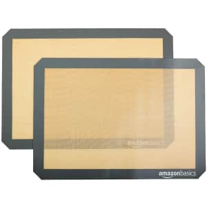 AmazonBasics Silicone Baking Mat Sheet 2-Pack for $14 AmazonBasics Silicone Baking Mat Sheet 2-Pack for $14