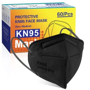 Hotodeal KN95 Face Mask 60-Pack for $20 Hotodeal KN95 Face Mask 60-Pack for $20