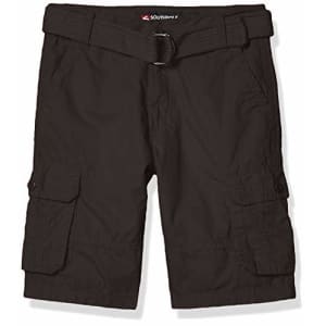 Southpole - Kids Boys' Little Belted Mini Canvas Cargo Shorts in, Dark Grey 3, 6 for $13 Southpole - Kids Boys' Little Belted Mini Canvas Cargo Shorts in, Dark Grey 3, 6 for $13