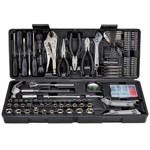 Pittsburgh Tools Pittsburgh 130-Pc. Tool Set for $30