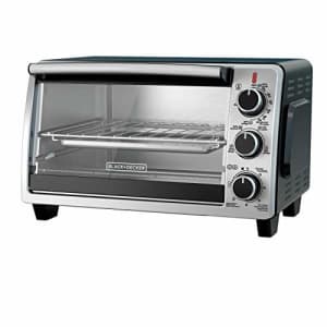 Black + Decker BLACK+DECKER TO1950SBD 6-Slice Convection Countertop Toaster Oven, Includes Bake Pan, Broil Rack & for $49 Black + Decker BLACK+DECKER TO1950SBD 6-Slice Convection Countertop Toaster Oven, Includes Bake Pan, Broil Rack & for $49