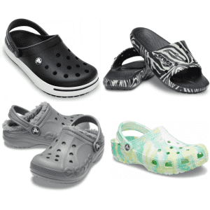 Crocs Sale at eBay: Buy 1, get 2nd at 50% off + extra 20% off $25