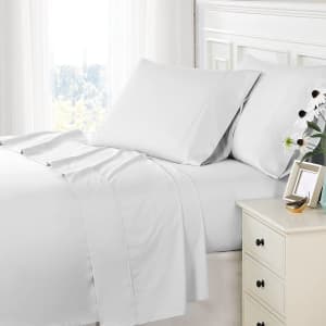 Pizuna 800-Thread Count Queen Cotton Sheet Set for $76 Pizuna 800-Thread Count Queen Cotton Sheet Set for $76