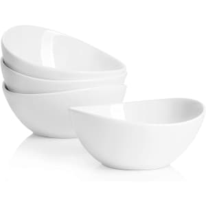 Sweese 5" Porcelain Bowl 4-Pc. Set for $20