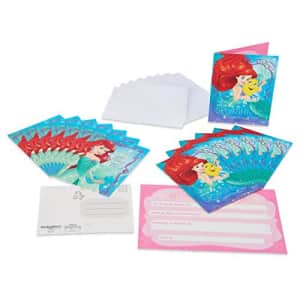 American Greetings The Little Mermaid Party Supplies, Invite and Thank You Combo Pack, 8-Count for $12