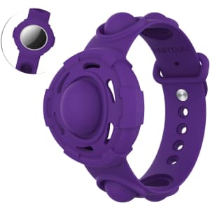 Lemoncover Silicone Fidget Wristband for Apple AirTag for $5 Lemoncover Silicone Fidget Wristband for Apple AirTag for $5