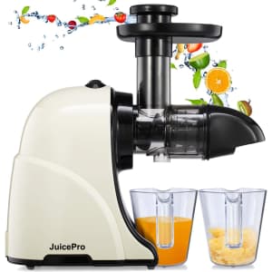 Helthtex JuicePro Cold Press Masticating Juicer for $40 Helthtex JuicePro Cold Press Masticating Juicer for $40