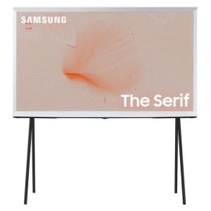 Samsung The Serif QN65LS01TAFXZA 65" 4K HDR QLED UHD Smart TV for $750 in cart