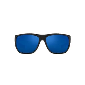 Costa Del Mar Men's Santiago Polarized Pilot Sunglasses, Net Black/Grey Blue Mirrored 580G, 63mm for $209