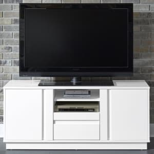 Home Styles Linear 56" TV Stand & Entertainment Credenza for $186 Home Styles Linear 56" TV Stand & Entertainment Credenza for $186