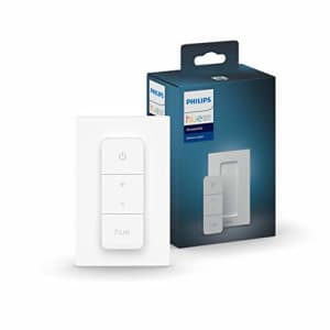 Philips Hue v2 Smart Dimmer Switch and Remote, Installation-Free, Smart Home, Exclusively for for $25