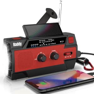 Radioddity Portable Solar Hand Crank NOAA Weather/Emergency Radio for $36 Radioddity Portable Solar Hand Crank NOAA Weather/Emergency Radio for $36