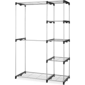 Whitmor Double Rod Freestanding Closet Storage Organizer for $39 w/ mail-in rebate Whitmor Double Rod Freestanding Closet Storage Organizer for $39 w/ mail-in rebate