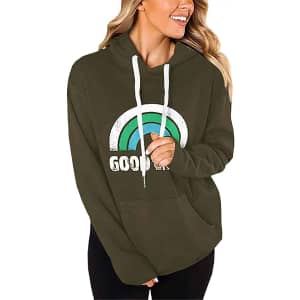 OnlyShe Women's Sweatshirt Hoodie w/ Kangaroo Pocket for $16 OnlyShe Women's Sweatshirt Hoodie w/ Kangaroo Pocket for $16
