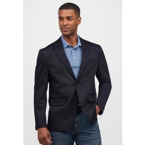 Jos. A. Bank Men's Travel Tech Tailored Fit Soft Jacket for $30