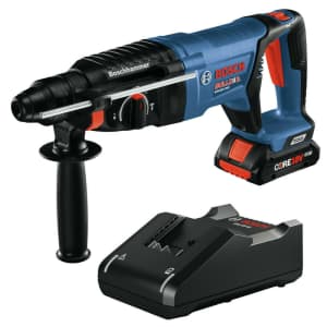 Bosch Bulldog 18V Cordless 1" Rotary Hammer Kit for $130 Bosch Bulldog 18V Cordless 1" Rotary Hammer Kit for $130