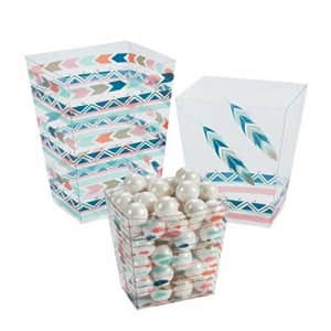 Fun Express TRIBAL BABY CANDY CONTAINERS - Party Supplies - 6 Pieces for $11