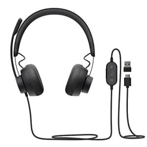 Logitech Zone Wired Noise Cancelling Headset, Certified for Microsoft Teams with Advanced for $162
