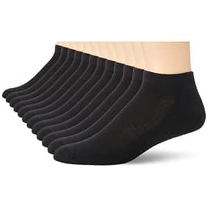 Hanes Men's FreshIQ X-Temp Active Cool No-Show Socks 12-Pack for $15