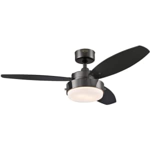 Westinghouse 42" Ceiling Fan with Light for $97 Westinghouse 42" Ceiling Fan with Light for $97