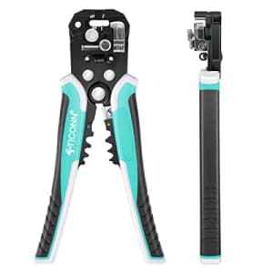 TICONN Automatic Wire Stripper Tool, 3 in 1 Wire Cutters Crimper Pliers Electrician Tools for 2410 for $17