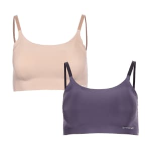 Reebok Women's Bonded Longline Bralette 2-Pack for $14 Reebok Women's Bonded Longline Bralette 2-Pack for $14