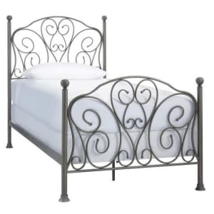 StyleWell Dayport Metal Scroll Bed for $137 StyleWell Dayport Metal Scroll Bed for $137