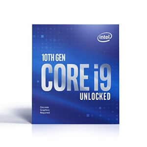 Intel Core i9-10900KF Desktop Processor 10 Cores up to 5.3 GHz Unlocked Without Processor Graphics for $330